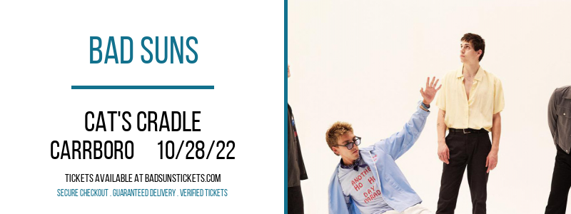 Bad Suns at Bad Suns Tour tickets Bad Suns at Bad Suns Tour