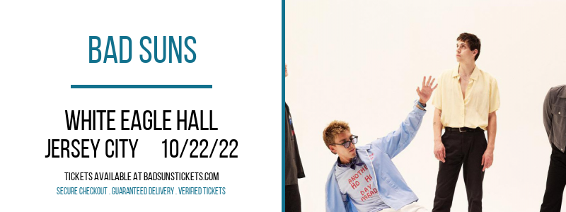 Bad Suns at Bad Suns Tour tickets Bad Suns at Bad Suns Tour
