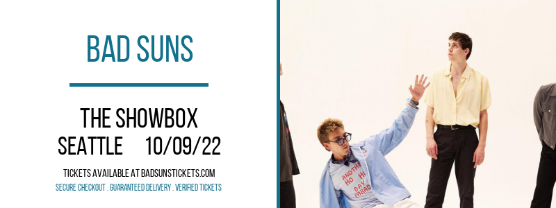 Bad Suns at Bad Suns Tour tickets Bad Suns at Bad Suns Tour